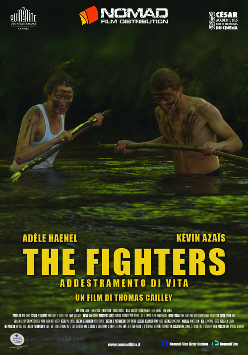 Les combattants - Italian Movie Poster