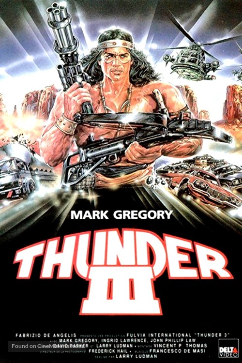 Thunder III - French VHS movie cover