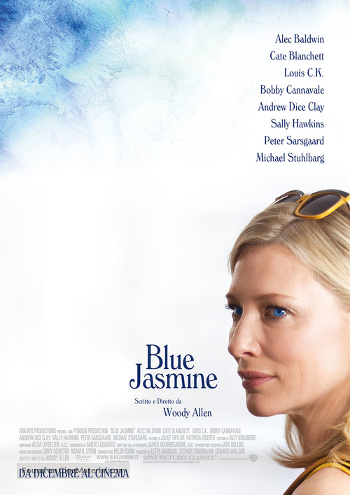 Blue Jasmine - Italian Movie Poster