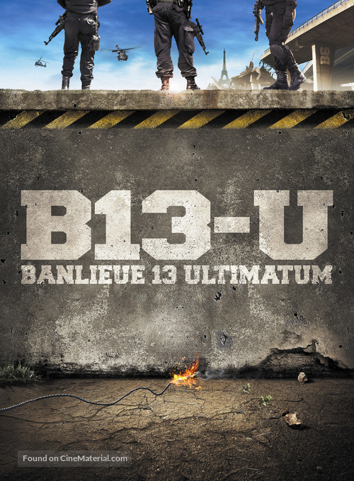 Banlieue 13 - Ultimatum - French Key art