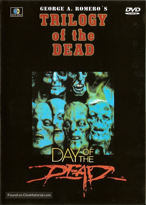 Day of the Dead - German DVD movie cover