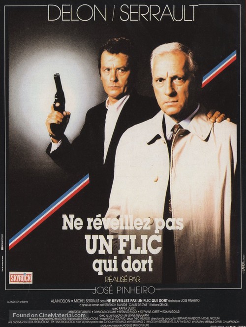 Ne r&eacute;veillez pas un flic qui dort - French Movie Poster