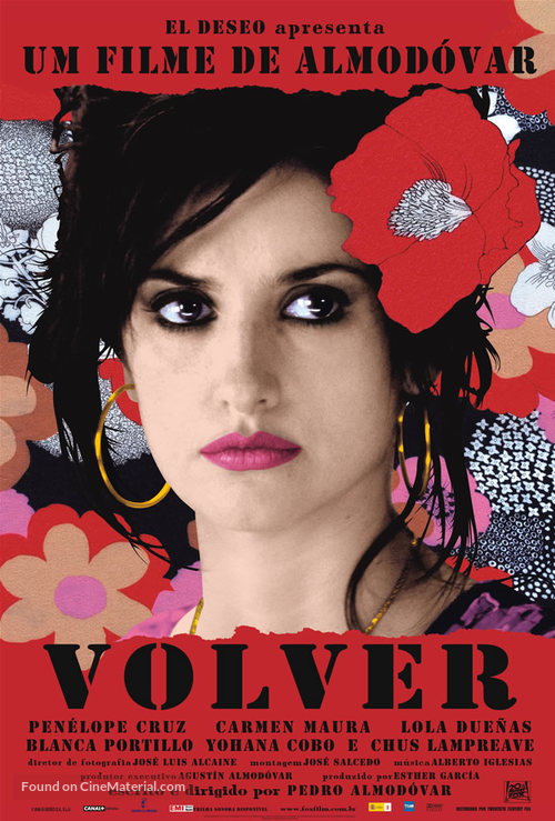 Volver - Brazilian Movie Poster