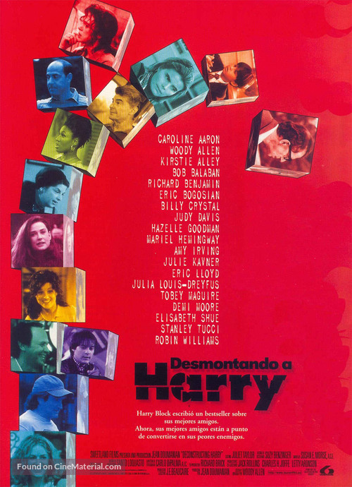 Deconstructing Harry - Spanish Movie Poster