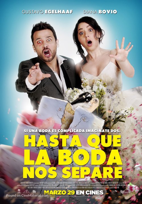 Hasta que la boda nos separe - Mexican Movie Poster