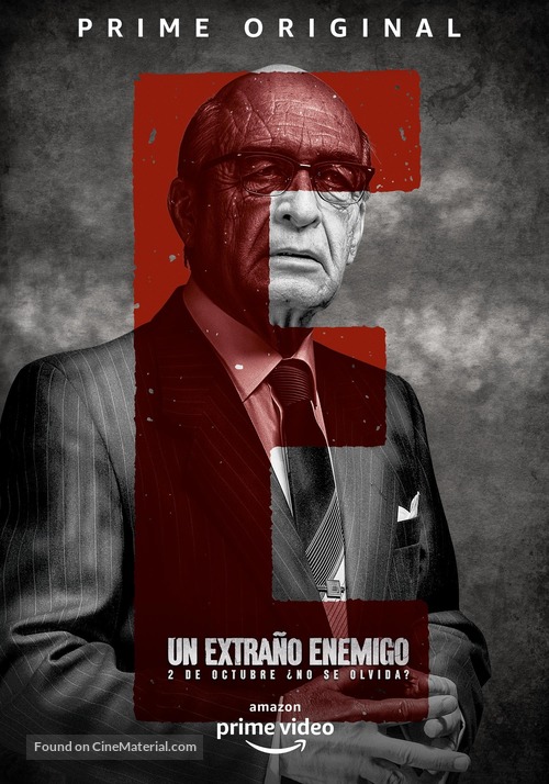 &quot;Un extra&ntilde;o enemigo&quot; - Mexican Movie Poster