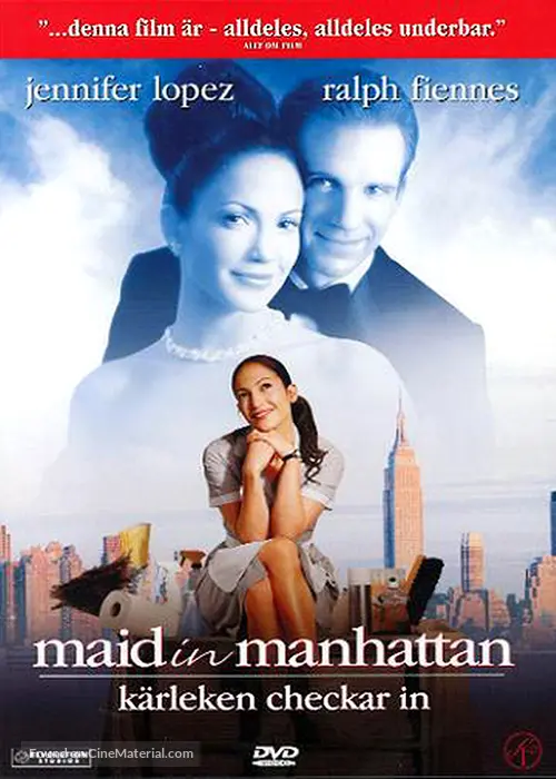 Maid in Manhattan - Swedish DVD movie cover