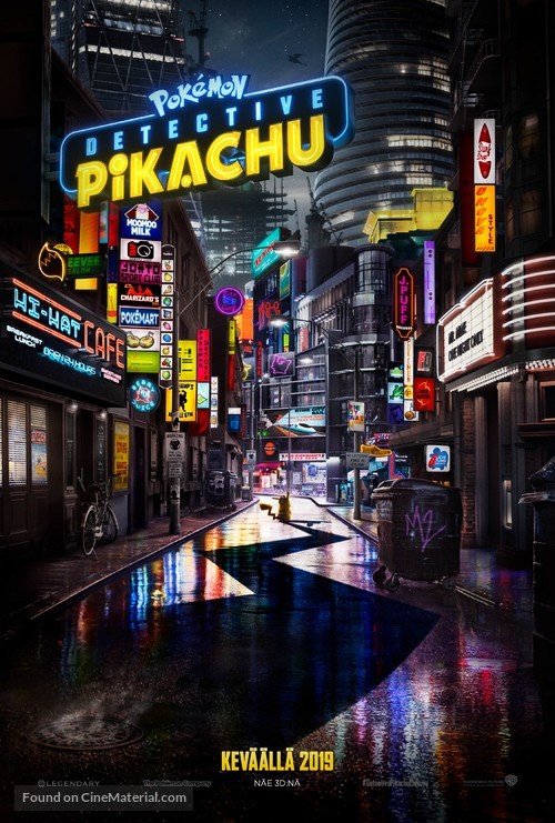 Pok&eacute;mon: Detective Pikachu - Finnish Movie Poster