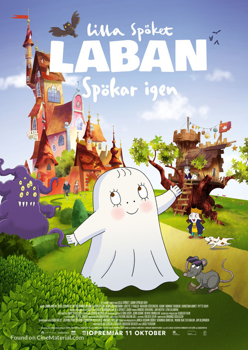 Lilla sp&ouml;ket Laban sp&ouml;kar igen - Swedish Movie Poster