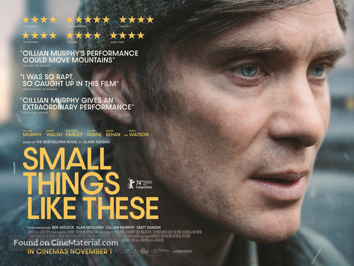 Small Things Like These - British Movie Poster