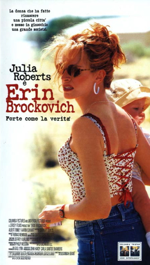 Erin Brockovich - Italian VHS movie cover