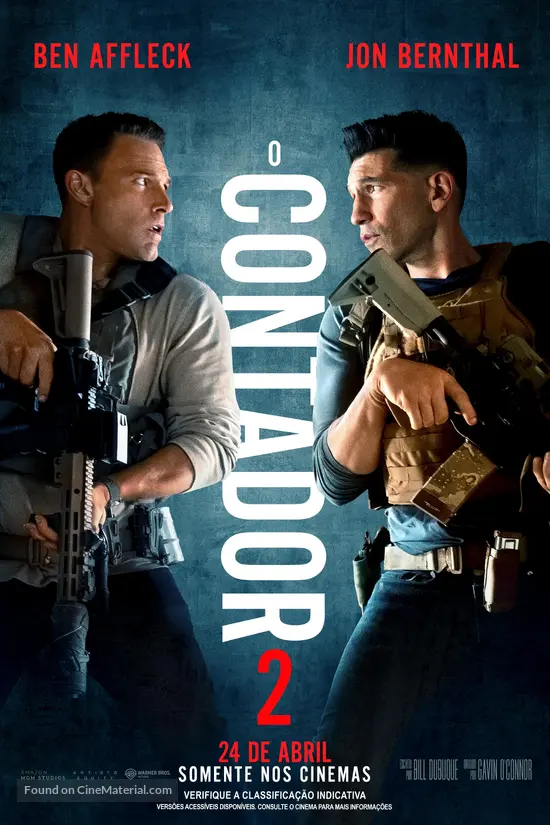 The Accountant 2 - Brazilian Movie Poster