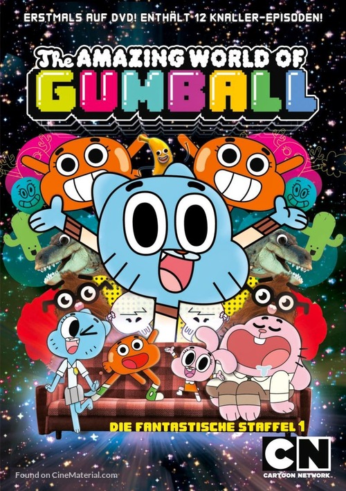 &quot;The Amazing World of Gumball&quot; - Swiss DVD movie cover