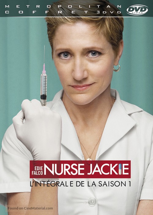 &quot;Nurse Jackie&quot; - French DVD movie cover