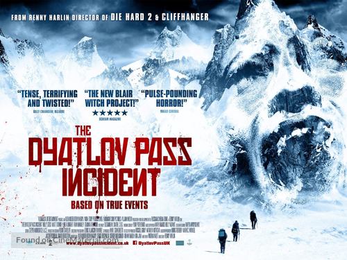 The Dyatlov Pass Incident - British Movie Poster