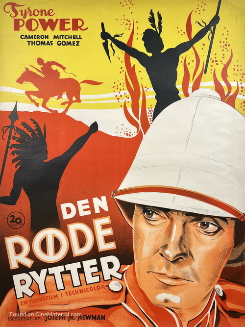 Pony Soldier - Danish Movie Poster