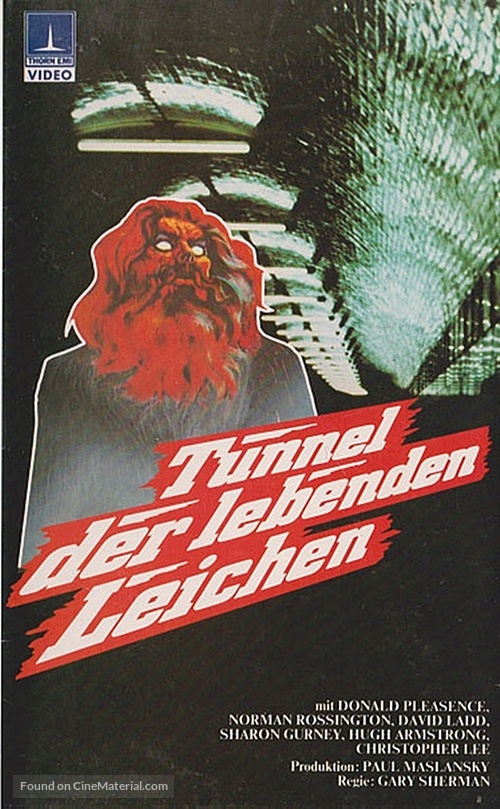Death Line - German VHS movie cover