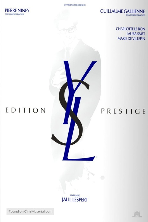 Yves Saint Laurent - French DVD movie cover