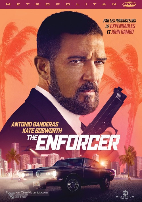 The Enforcer - French DVD movie cover