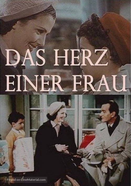 Das Herz einer Frau - German Movie Cover