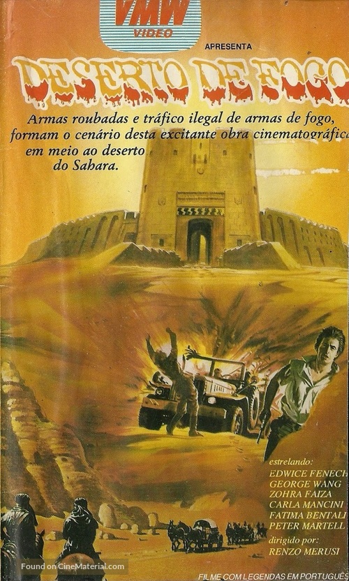 Deserto di fuoco - Brazilian Movie Cover