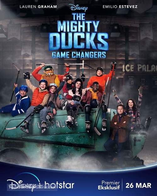 &quot;The Mighty Ducks: Game Changers&quot; - Indonesian Movie Poster