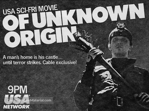 Of Unknown Origin - poster