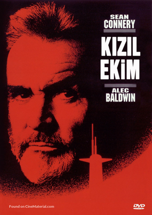 The Hunt for Red October - Turkish DVD movie cover