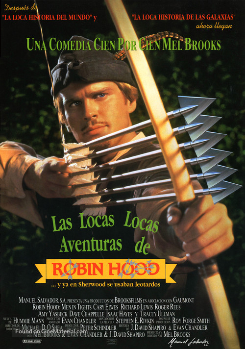 Robin Hood: Men in Tights - Spanish Movie Poster