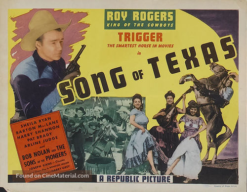 Song of Texas - Movie Poster