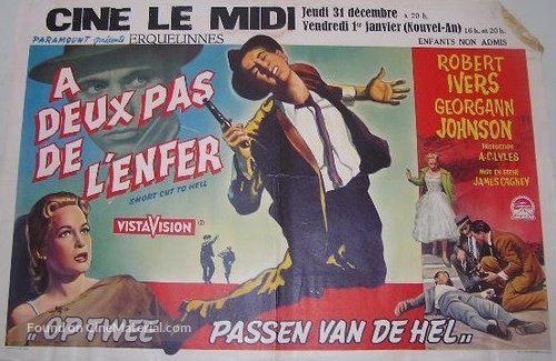 Short Cut to Hell - Belgian Movie Poster