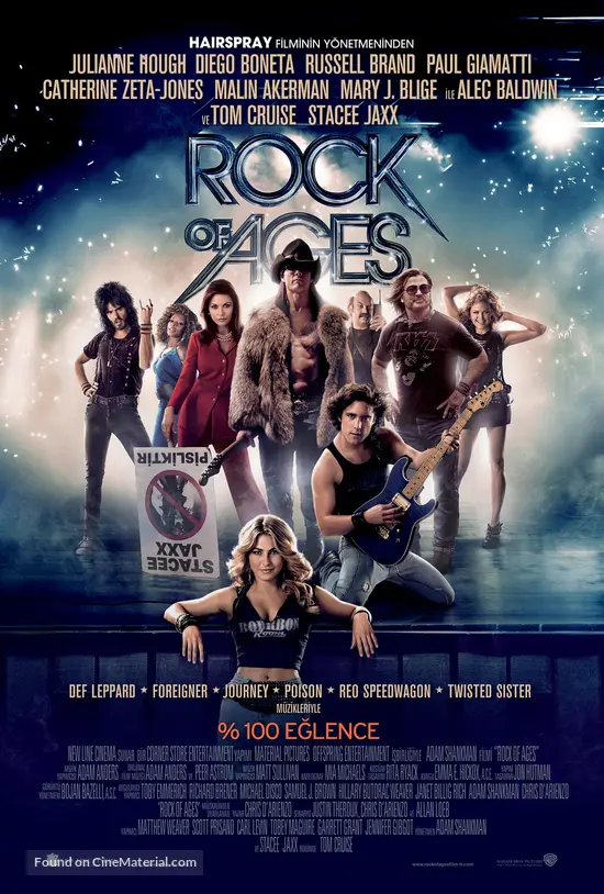 Rock of Ages - Turkish Movie Poster