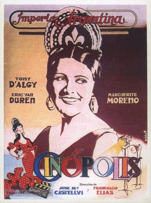 Cin&oacute;polis - Spanish Movie Poster