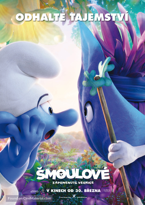 Smurfs: The Lost Village - Czech Movie Poster