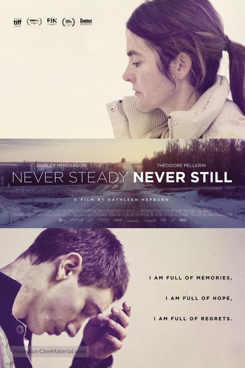 Never Steady, Never Still - British Movie Poster