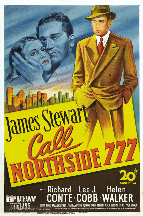 Call Northside 777 - Movie Poster