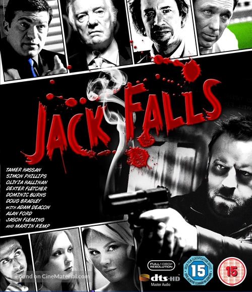 Jack Falls - British Blu-Ray movie cover