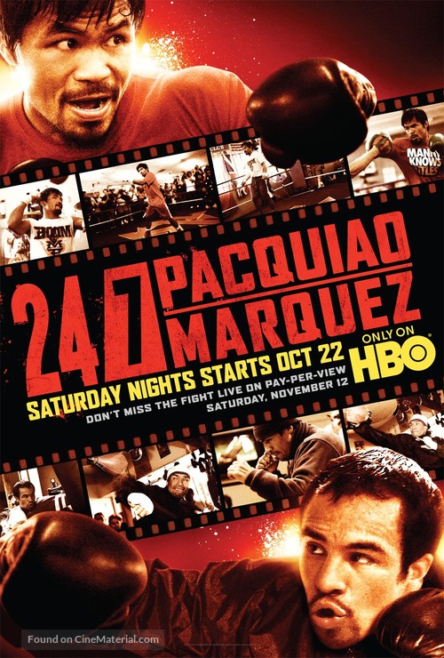 &quot;24/7 Pacquiao/Marquez&quot; - Movie Poster