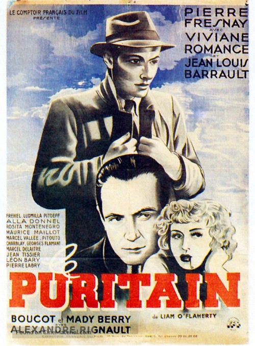 Le puritain - French Movie Poster