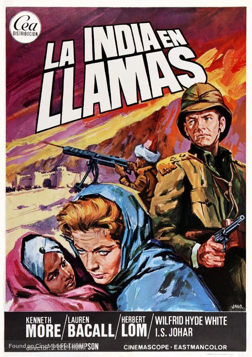 North West Frontier - Spanish Movie Poster