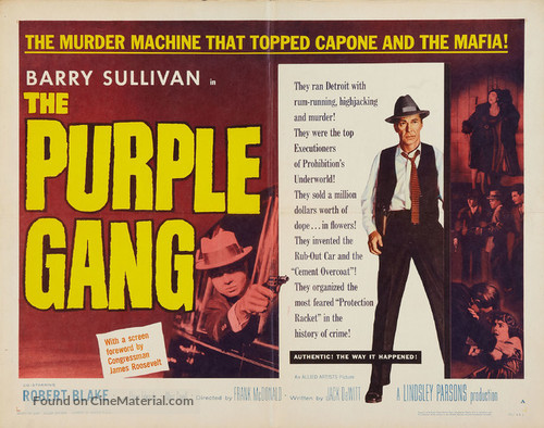 The Purple Gang - Movie Poster