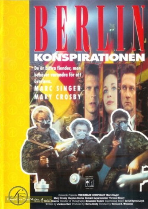 The Berlin Conspiracy - Swedish Movie Cover