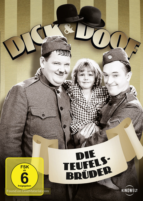 Pack Up Your Troubles - German DVD movie cover
