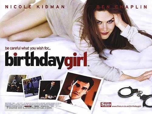 Birthday Girl - British Movie Poster