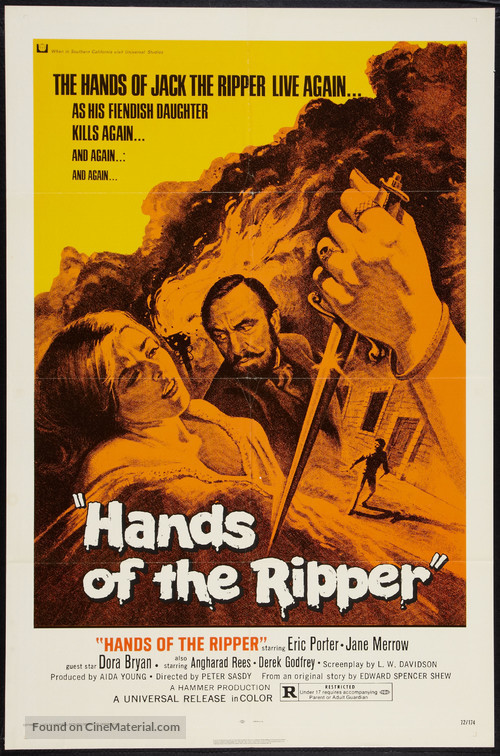 Hands of the Ripper - Movie Poster