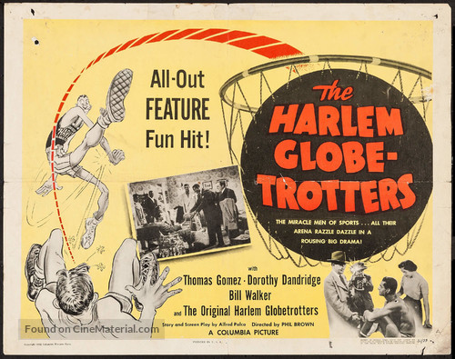 The Harlem Globetrotters - Movie Poster