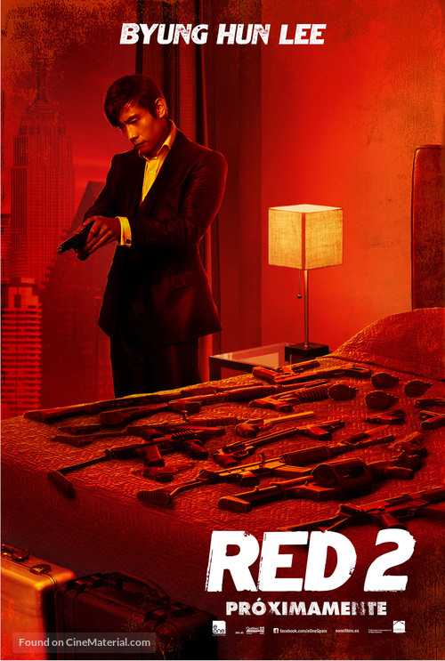 RED 2 - Spanish Movie Poster