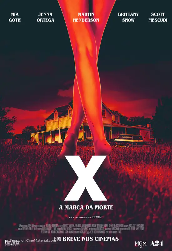 X - Brazilian Movie Poster