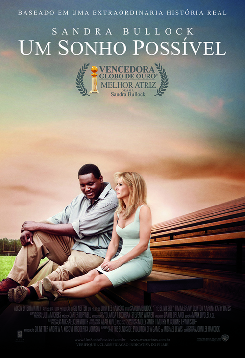 The Blind Side - Brazilian Movie Poster