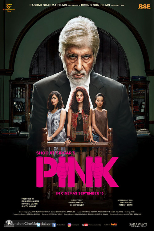 Pink - Indian Movie Poster